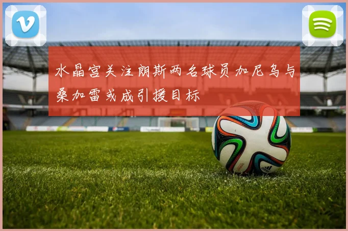 水晶宫关注朗斯两名球员加尼乌与桑加雷或成引援目标